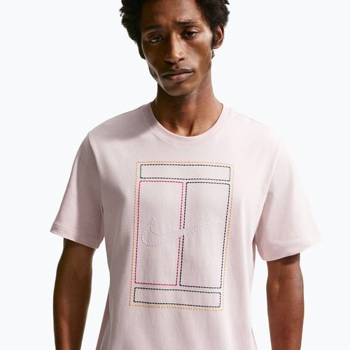 Herren-Shirt Nike Court Heritage silt red