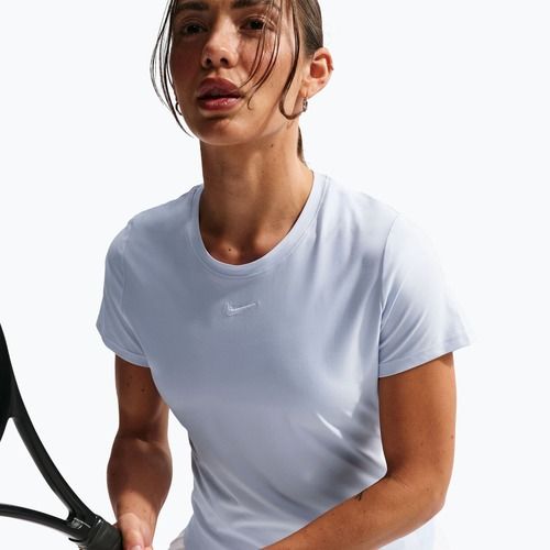 Damen-Tennisshirt Nike Victory Dri-Fit hydrogen blue/white