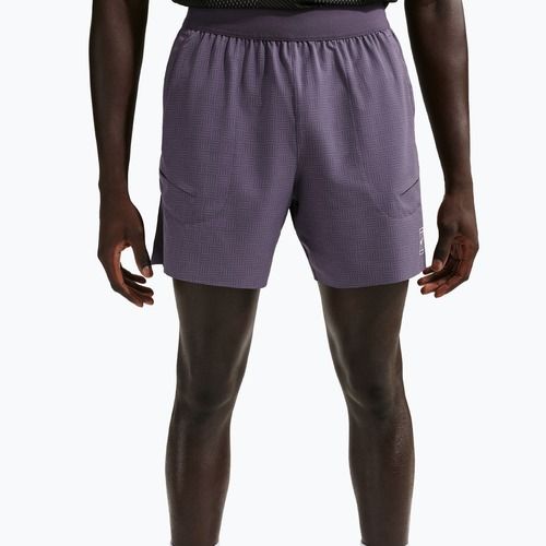 Herren-Tennisshorts Nike Court Advantage Dri-Fit 6" dark raisin/white
