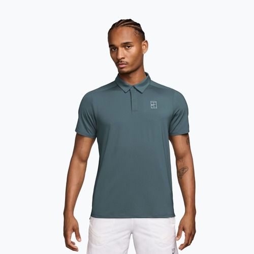 Herren-Tennisshirt Nike Court Dri-Fit Advantage mineral slate/white