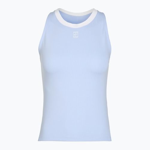 Damen-Tennisshirt Nike Court Dri-Fit Advantage Tank hydrogen blue/white/white