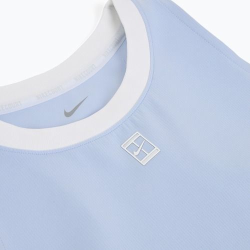 Damen-Tennisshirt Nike Court Dri-Fit Advantage Tank hydrogen blue/white/white