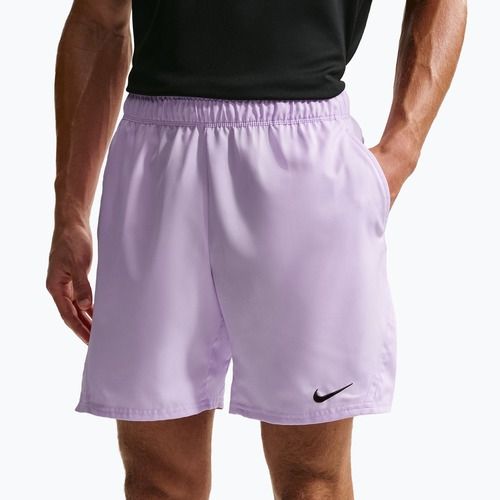 Herren-Tennisshorts Nike Court Dri-Fit Victory 7" violet mist/black