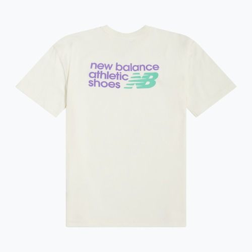 Kinder-Shirt New Balance Athletics Relaxed Premium Graphic Tee sea salt