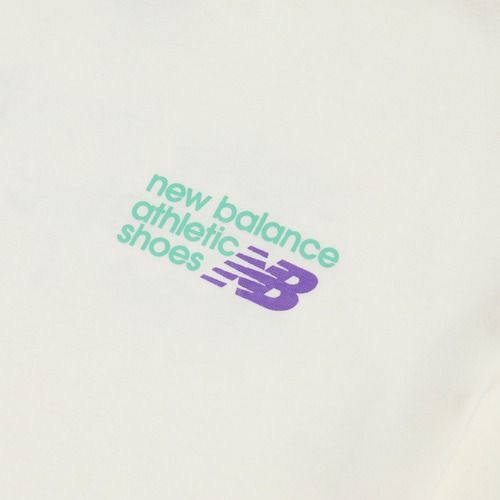 Kinder-Shirt New Balance Athletics Relaxed Premium Graphic Tee sea salt