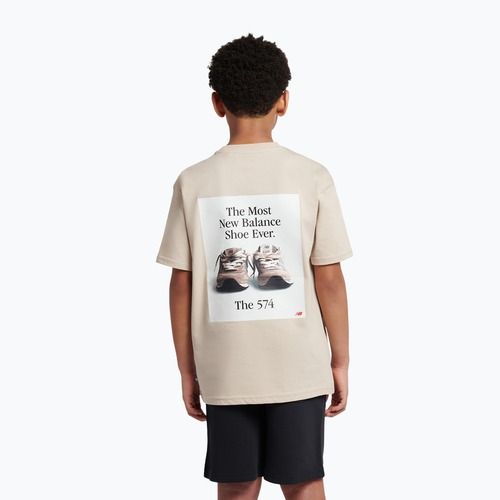 T-Shirt New Balance 574 Shoe Graphic Tee timberwolf