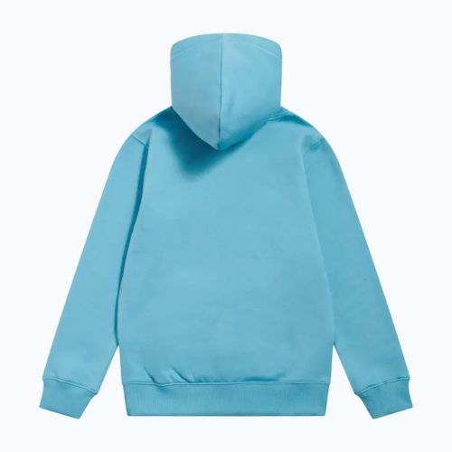 Kinder-Sweatshirt New Balance BB Stacked Logo Hoodie taffy blue
