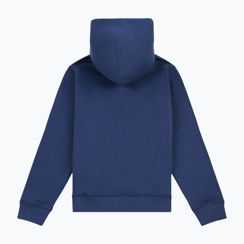 Kinder-Sweatshirt New Balance Brush Back Small Logo Full Zip Hoodie nb navy