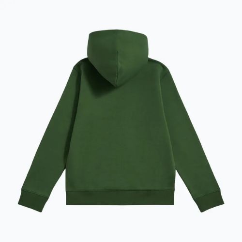 Kinder-Sweatshirt New Balance Brush Back Small Logo Full Zip Hoodie dark alpine green