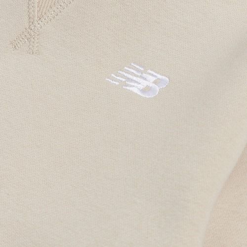 Kinder-Sweatshirt New Balance Brush Back Small Logo Hoodie timberwolf