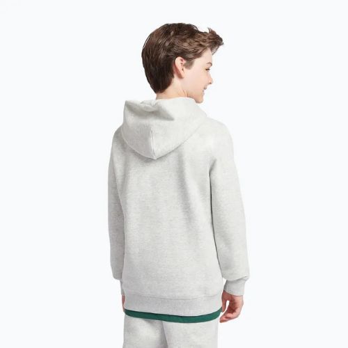 Kinder-Sweatshirt New Balance Brush Back Small Logo Hoodie ash heather