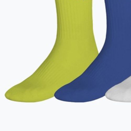 Socken Mizuno Training With Line 3 pairs lightning yellow/dazzling blue