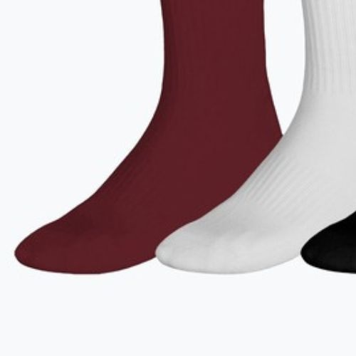 Socken Mizuno Training With Line 3 pairs sun dried tomato/white/black