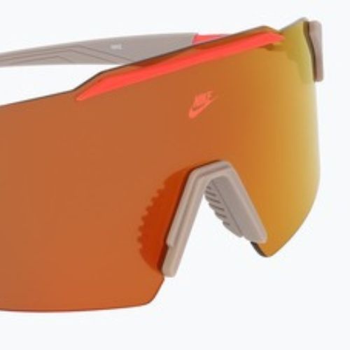 Sonnenbrille Nike Limitless Shield college grey/orange mirror