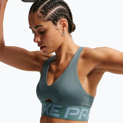 Sport-BH Nike Pro Sculpt Medium Support mineral slate/denim turquoise/white