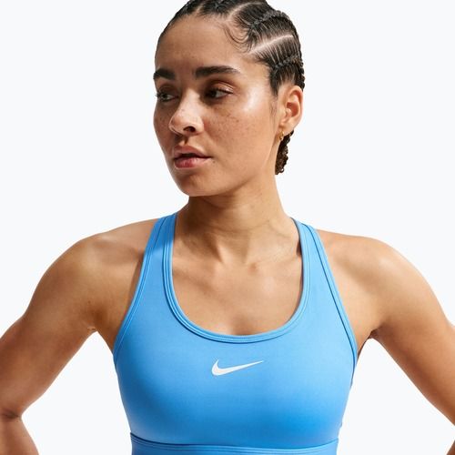 Sport-BH Nike Swoosh Medium Support university blue/white
