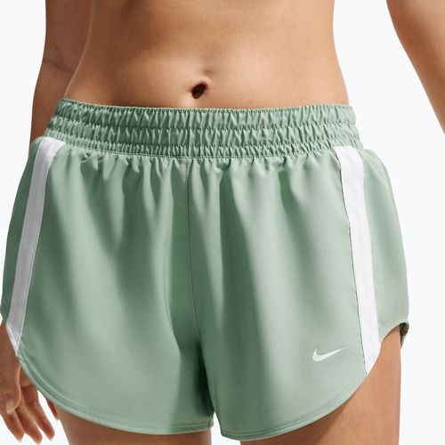 Damen Trainingsshorts Nike One Woven steam/white/white