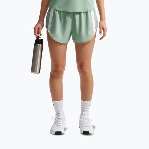 Damen Trainingsshorts Nike One Woven steam/white/white