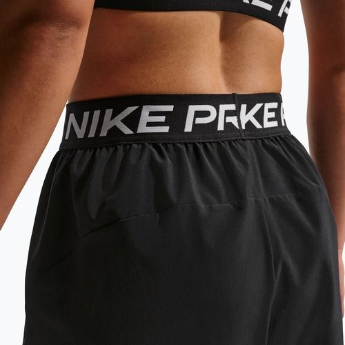 Damen Trainingsshorts Nike Pro 2in1 black/white