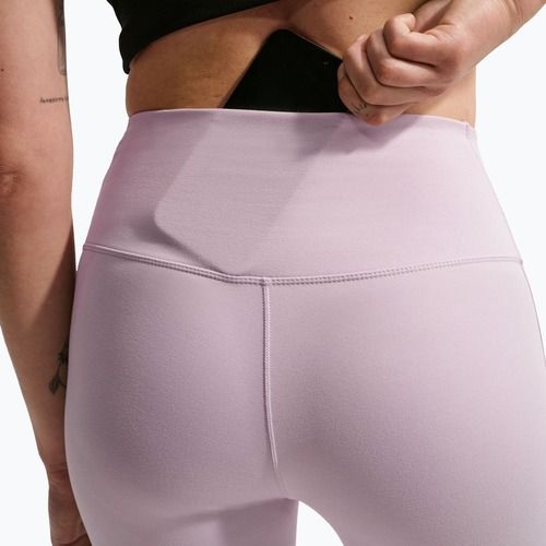Damenleggings Nike One High-Waisted Seamless platinum violet
