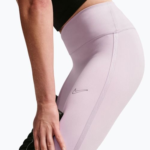 Damenleggings Nike One High-Waisted Seamless platinum violet