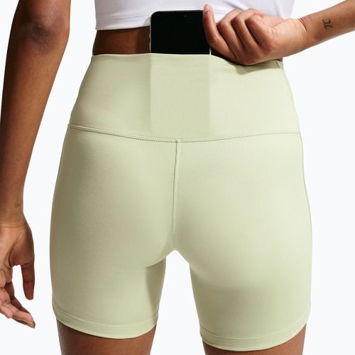 Damen-Shorts Nike One Biker 5" olive aura