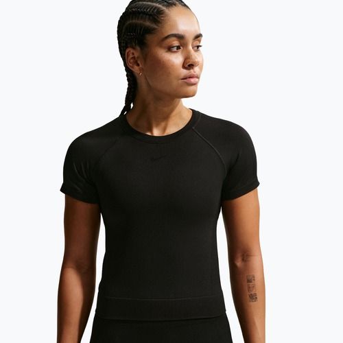Damen-Trainingsshirt Nike Pro Seamless Dri-Fit black