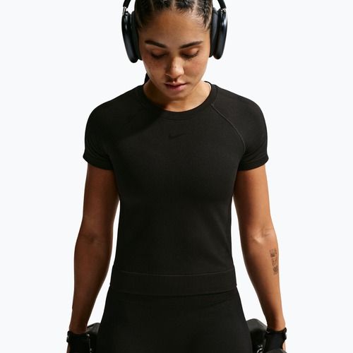 Damen-Trainingsshirt Nike Pro Seamless Dri-Fit black