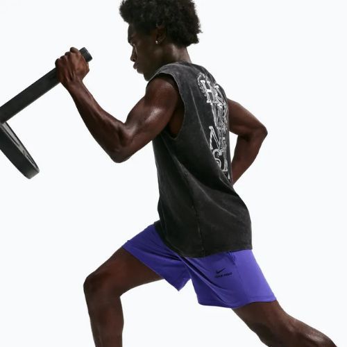 Herren-Shorts Nike Pro Training Dri-Fit 6" persian violet/black