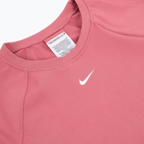 Damen-Trainingsshirt Nike Pro Seamless Dri-Fit peony/white