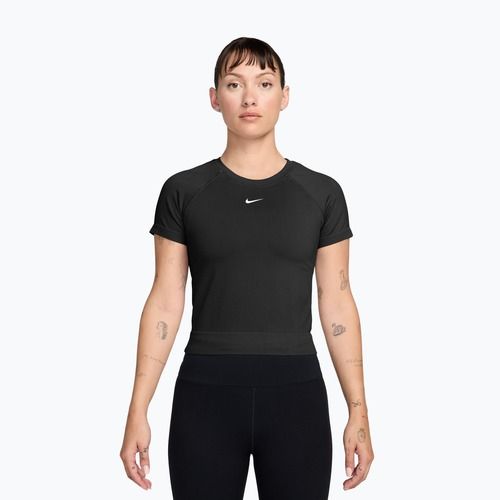Damen-Trainingsshirt Nike Pro Seamless Dri-Fit black/white