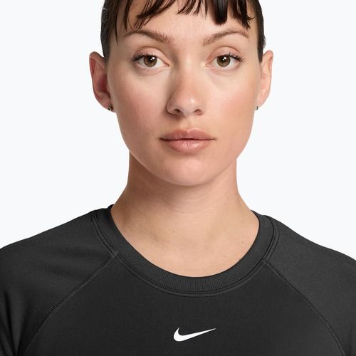 Damen-Trainingsshirt Nike Pro Seamless Dri-Fit black/white