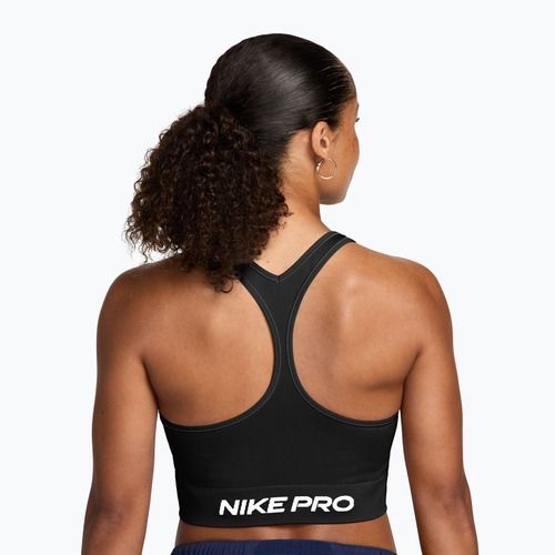 Damen-Trainingsshirt Nike Pro Seamless Dri-Fit black/white