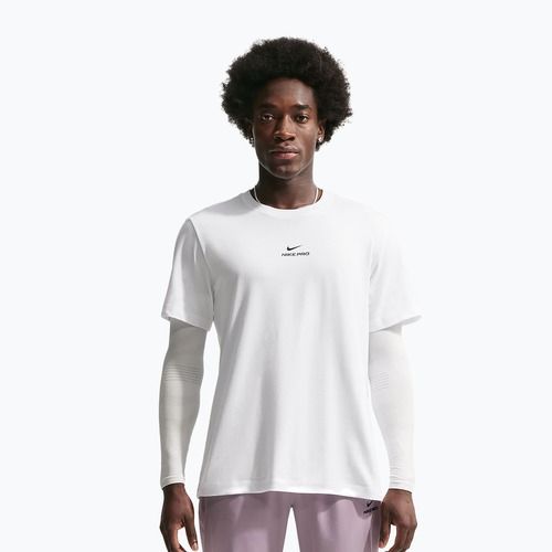 Trainings-T-Shirt Herren Nike Pro Dri-Fit white/black
