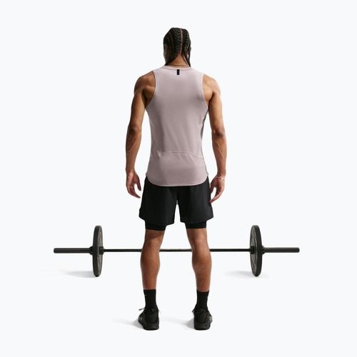 Trainings-T-Shirt Herren Nike Pro Training Dri-Fit light violet ore/black