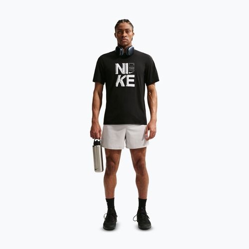 Trainings-T-Shirt Herren Nike Hyverse Dri-Fit Persian black/white