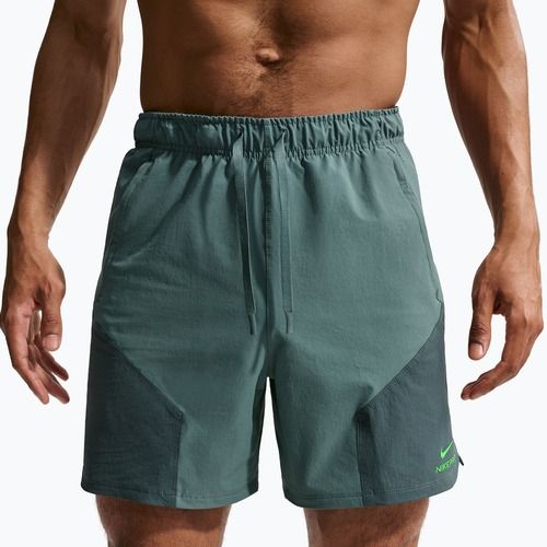 Herren-Shorts Nike Pro Training Dri-Fit 6" mineral slate/faded spruce/green strike