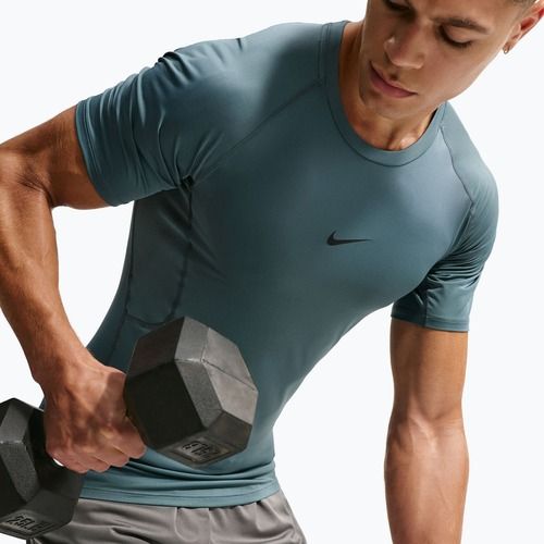 Trainings-T-Shirt Herren Nike Pro Dri-Fit Tight Fitness mineral slate/black