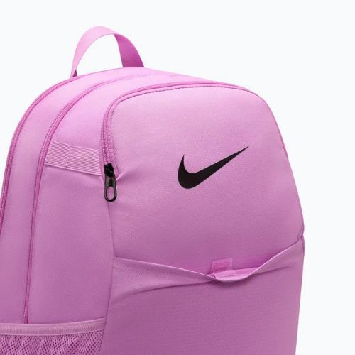 Rucksack Nike Brasilia 24 l light magenta/black/black