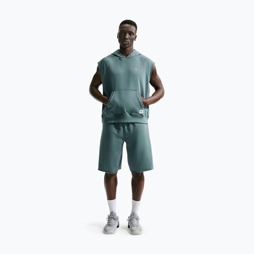Herren-Trainingssweatshirt Nike Athletic Club Dri-Fit Sleeveless Hoodie mineral slate/mineral slate