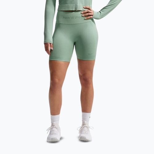 Damen-Shorts Nike Pro Seamless High-Waisted Biker 5" steam