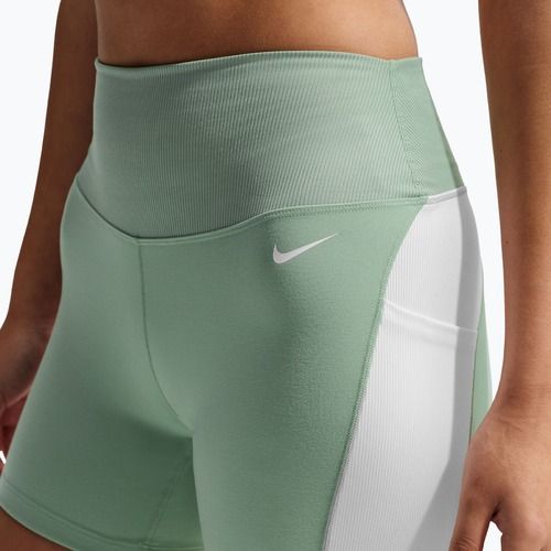 Damen-Shorts Nike One High Waisted Biker 5" steam/white/white