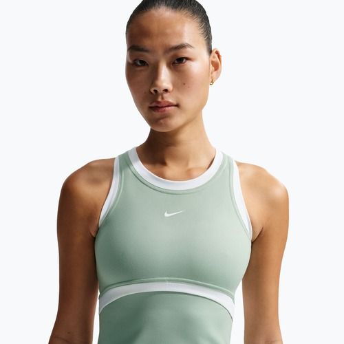 Damen-Trainingsshirt Nike One Dri-Fit steam/white/white