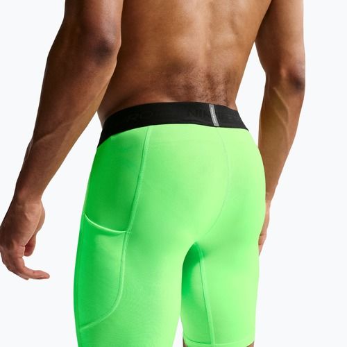 Herren-Trainingsshorts Nike Pro Dri-Fit Fitness Long green strike/black