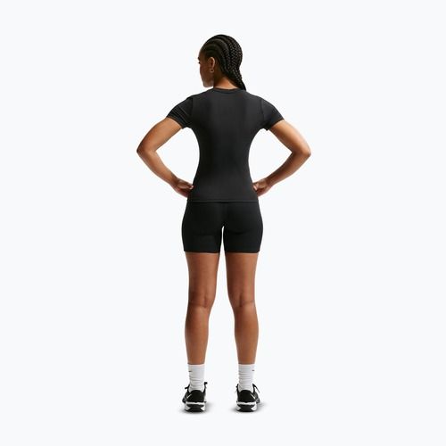 Damen-Trainingsshirt Nike One Fitted black/white