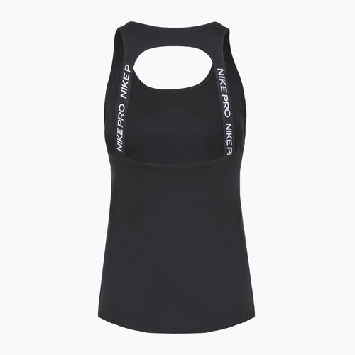 Damen-Trainingsshirt Nike Pro Dri-Fit black/white