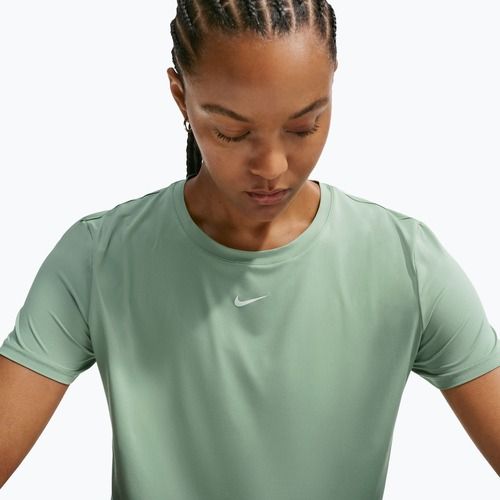 Damen-T-Shirt Nike One Classic Dri-Fit steam/white