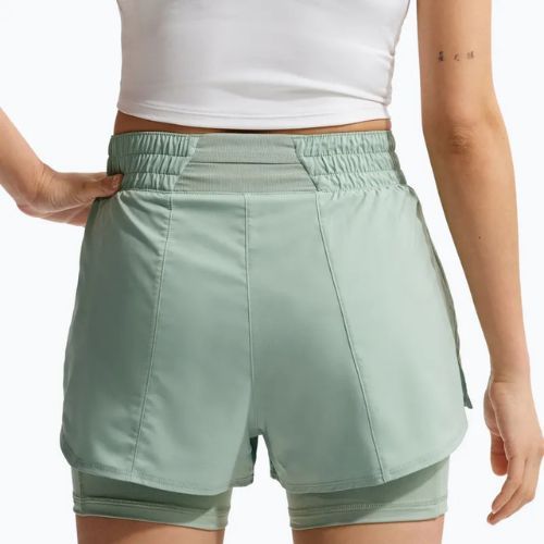 Damen-Shorts Nike One Dri-Fit High-Waisted 3" 2In1 steam/white
