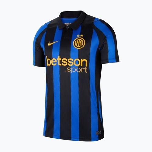 Herren-Fußballtrikot Nike Inter Milan Dri-Fit Stadium Home lyon blue/black/university gold