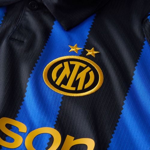 Herren-Fußballtrikot Nike Inter Milan Dri-Fit Stadium Home lyon blue/black/university gold